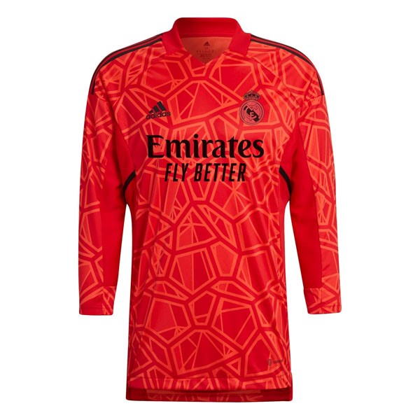 Tailandia Camiseta Real Madrid Portero ML 2022-2023 Rojo